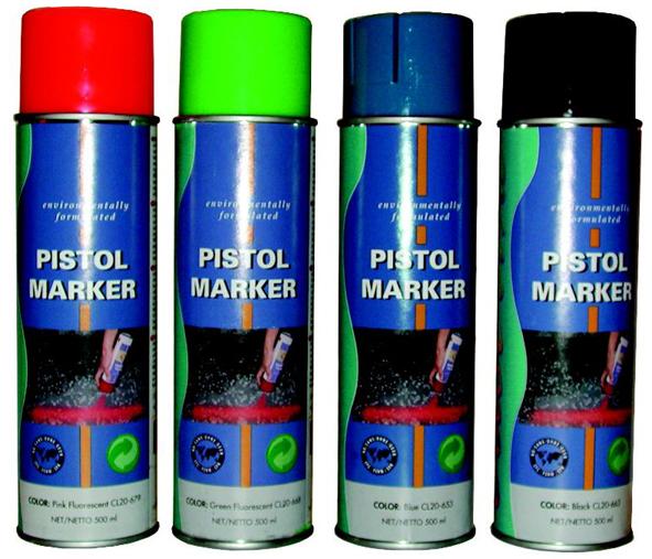 colorline Markeerverf Pistol marker 500ml - zwart